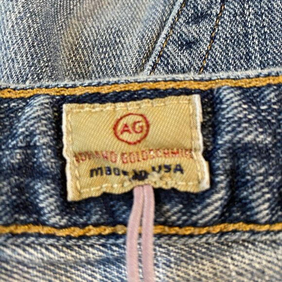 AG Adriano Goldschmied Mens The Symbol Relaxed Boot Cut Jeans 36” X 34” Med Wash - Picture 5 of 12